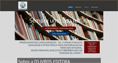 Desktop Screenshot of dlivros.com.br